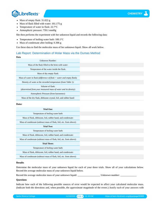 Online Chemistry Lab Manual - Page 149
